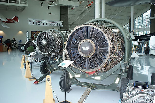 Pratt and Whitney J58 Blackbird engine| source: flicker